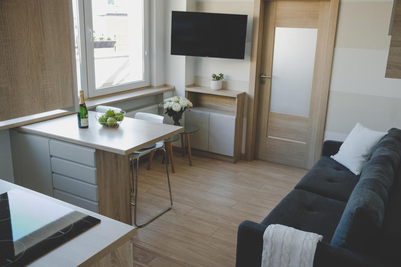 Apartament Gdynia Glowna Z Tarasem Lägenhet Exteriör bild